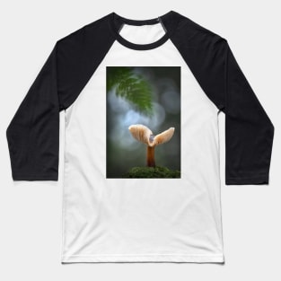 Russet Toughshank mushroom Baseball T-Shirt